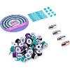 Cool Maker KumiKreator Gem Mini Fashion Pack Refill, 32 Spools, Make 4 Bracelets, DIY Friendship Bracelet Kit for Kids Ages 8 and Up - 2 of 3