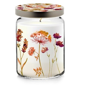 Courtside Market Elaine Swann Rustic Bloom Collection ~ WIldflower Meadow 26oz Soy Candle Apothecary Jar with Decorative Tin Lid - 1 of 3