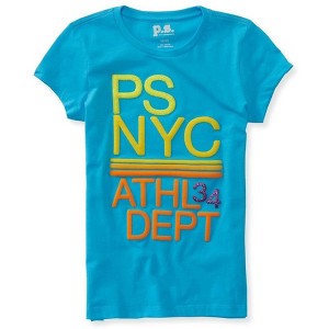 Aeropostale Girls NYC Athl Dept 34 Graphic T-Shirt - 1 of 1