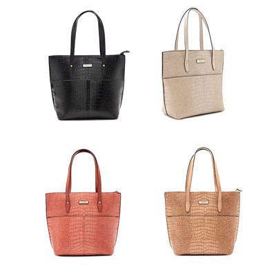 London Fog Maille Croco Tote : Target