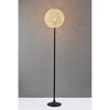 Adesso Havana Floor Lamp Bronze: Midcentury Design, Pull Chain, ETL Listed, Metal Body - image 2 of 3