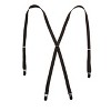 CTM Women's Elastic Clip-End 1/2 Inch Skinny Urban Suspenders - 3 of 4