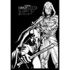 Men's Marvel: Moon Knight Duo Portrait Sketch T-Shirt - 2 of 4