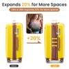 YONWAY 4 Piece Luggage Set, Lightweight Expandable Carry-On Set, with TSA Lock & Mute Spinner Wheels - 4 of 4