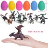 Fun Little Toys 12 PCS Easter Fantasy Dragons with Eggs – Colorful, Imaginative Toy Set for Kids Ages 3+ - 2 of 4