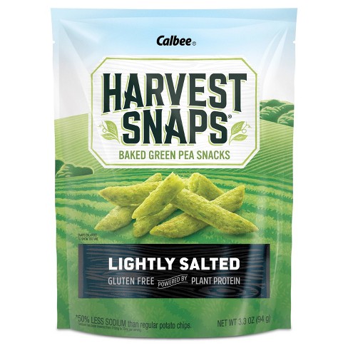 Harvest Snaps Green Pea Snack Crisps Lightly Salted - 3.3oz - image 1 of 3