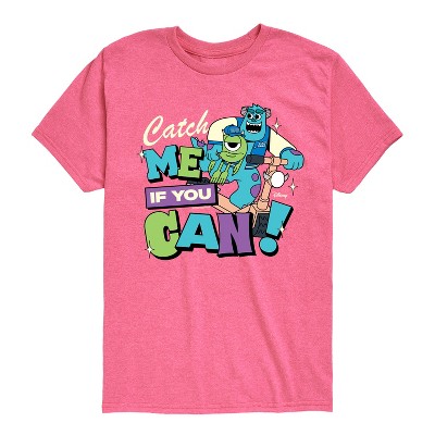 Boys' - Monsters, Inc. - Mike and Sulley Catch Me If You Can Short Sleeve Graphic T-Shirt