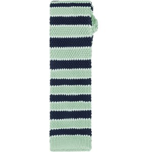 INSPIRE CHIC Men's Knitted Striped Skinny Neckties - 1 of 4
