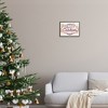 Stupell Industries Vintage Mrs. Claus Cookies Sign Framed Giclee Art - 3 of 4