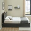 Modern Bed Frame with Storage Headboard, Metal Platform Bed with USB Charging Station and Under Bed Drawers - Steel Slats Support - 4 of 4