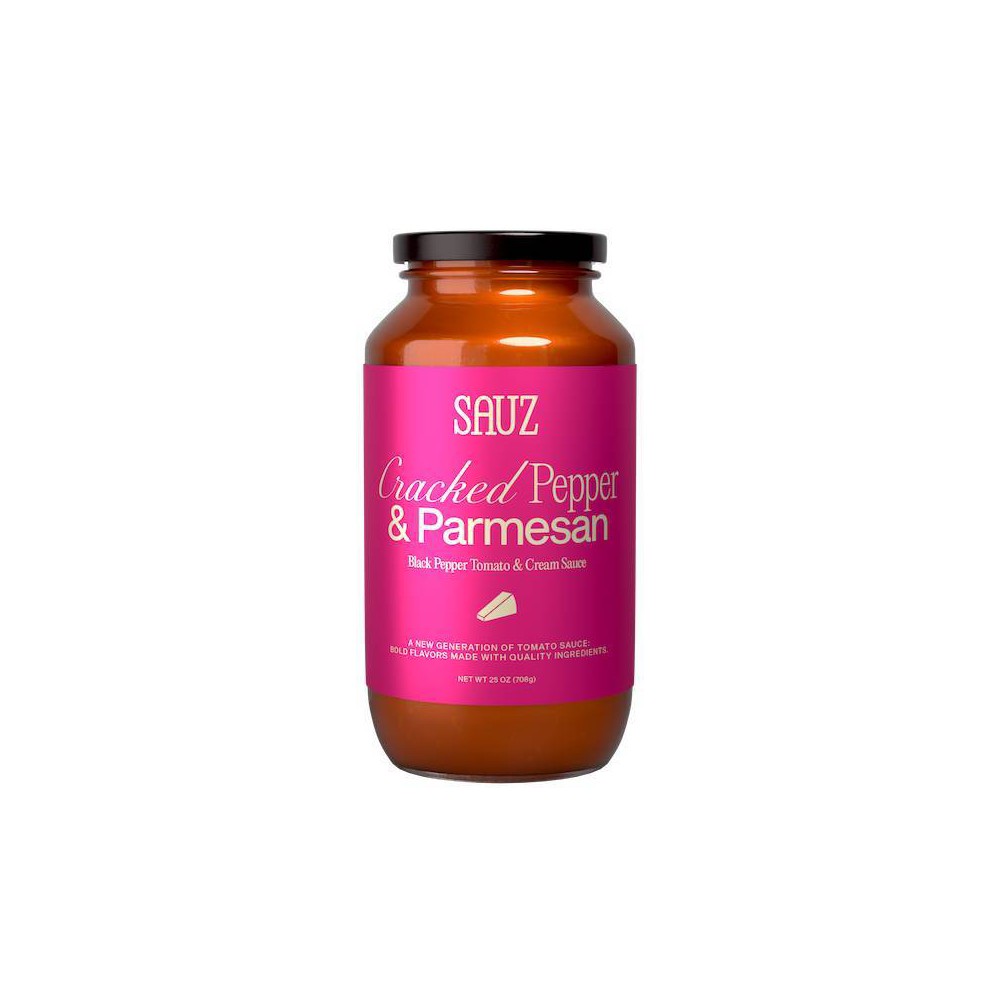 Sauz Cracked Pepper and Parmesan Tomato Sauce - 25oz