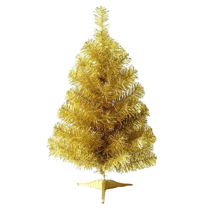 Celebrations Gold Christmas Tree Indoor Christmas Decor 2 ft, 1 of 2