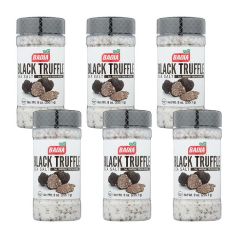 Badia Black Truffle Sea Salt - Case Of 6/9 Oz : Target