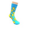 Cheese Wedge Socks from the Sock Panda (Women's Sizes, Adult Medium or Tween Sizes, Adult Small) - 3 of 4