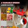 SILVEL Cement Mixer, 2300W Handheld Electric Concrete Mixer, Portable Mortar Mixer with 6 Adjustable Speed, 110V Mud Mixer for Mixing Mud, Cement - 4 of 4