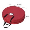 Hastings Home Storage Bag for Artificial Christmas Wreaths and Garland with Handles - 2 of 4