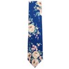 Men's Floral Cotton 3.35 Inch Wide And 58 Inch Long Neckties - 2 of 3