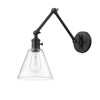 Z-Lite Gayson 1 - Light Sconce in  Matte Black - image 2 of 4