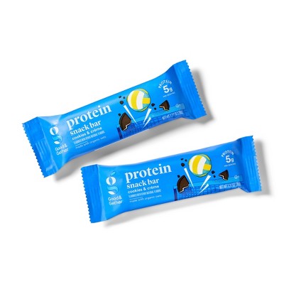 Cookies & Creme Kids' Protein Snack Bars - 12.7oz/10ct - Good & Gather™