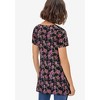 ellos Plus Size Side Slit A-Line Tunic - 3 of 4