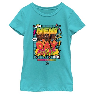 Girl's Wwe New Day Rocks T-shirt : Target