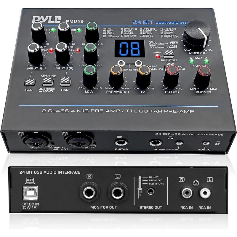Pyle Professional USB Audio Interface, 1 of 9