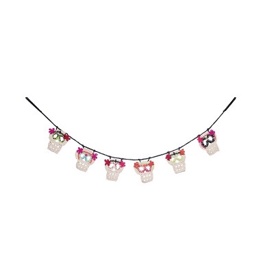 Gallerie II Sugar Skull Crochet Garland