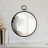 VIP Metal 18.5 in. Black Framed Mirror Round - 4 of 4