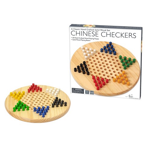 Intex Entertainment Solid Wood Chinese Checkers Board Game Target