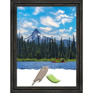 Amanti Art Rustic Pine Narrow Wood Picture Frame - 1 of 4