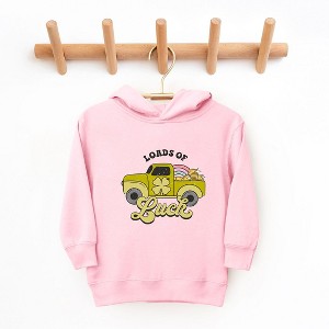 The Juniper Shop Loads Of Luck Retro Truck Toddler Graphic Hoodie - 1 of 3
