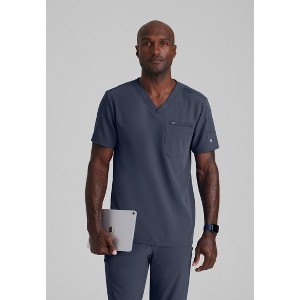 Barco Unify Men's Rally 3-Pocket V-Neck Scrub Top - 1 of 4