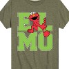 Boys' - Sesame Street - Elmo Collegiate Short Sleeve Graphic T-Shirt - 2 of 4