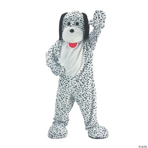 Dress Up America Adults Dalmatian Dog Mascot Costume - 1 of 1