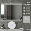 Resenkos Bathroom Mirror Cabinet with Light, Bathroom Storage Cupboard with USB Charge, Adjustable Shelf, White - 2 of 4