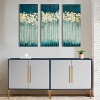 MAYEERTY Gold Foil Abstract 3-piece Canvas Interior Wall Decoration - 2 of 4