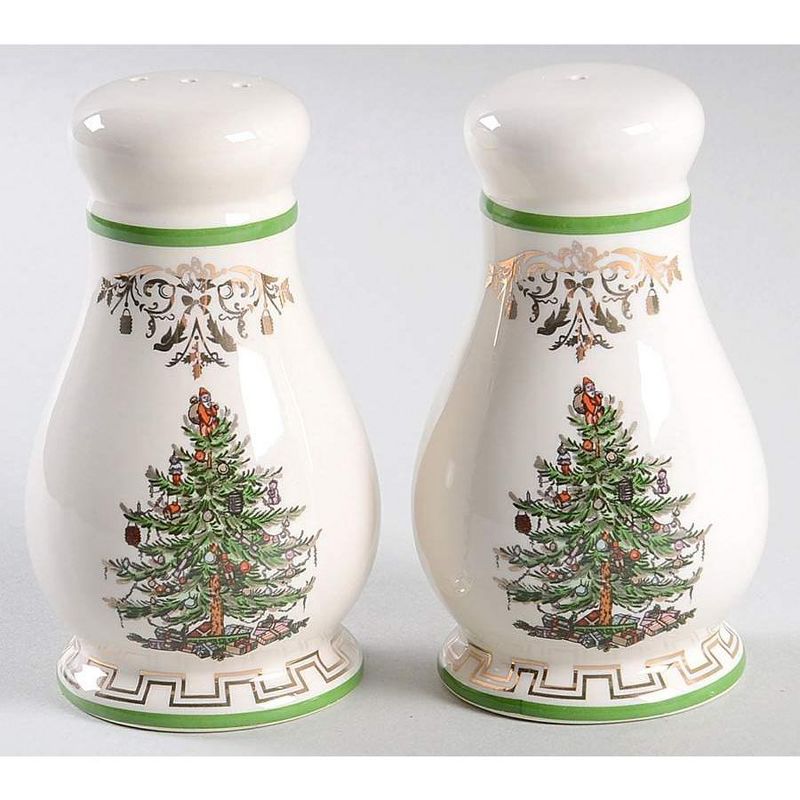 Spode Christmas Tree Gold 4 Inch Salt and Pepper Shaker - 4 Inches, 2 of 5