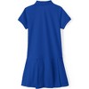 Lands' End School Uniform Kids Short Sleeve Mesh Pleated Polo Dress - 4 of 4