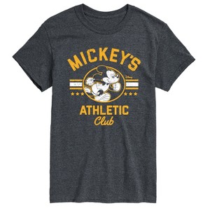 Men's - Disney - Mickeys Athletic Club Short Sleeve Graphic T-Shirt - 1 of 4