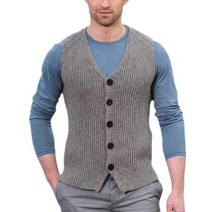 Dark Academa Deep V-Neck Sleeveless Cardgan - Ltlookz Studo