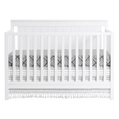 Oxford Baby Lazio 4-in-1 Convertible Crib - Snow White