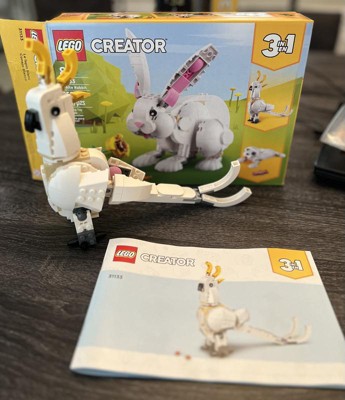 Lego Creator 3in1 White Rabbit Toy Animal Figures Set 31133 : Target