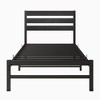 CAVINAS Industrial Retro Full Platform Bed Frame, 400LBS Heavy-Duty Beds with Headboards, Noise-Free Metal Bed Frame with Under-Bed Storage - 4 of 4
