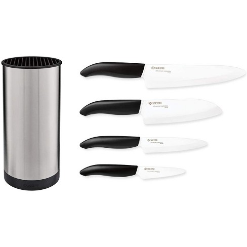 Cuisinart Classic 15pc White Triple Rivet Knife Block Set - C77wtr-15p2 :  Target