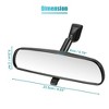 Unique Bargains Rear View Mirror Car Interior No.76400SDAA03 for Honda Accord 2003-2012 for Honda Civic - 4 of 4