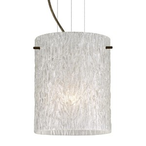 Besa Lighting Tamburo 8 1 - Light Pendant in  Bronze - 1 of 1