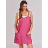 Women Athletic Dress Summer Tennis Workout Active Sports Mini Romper Dress Built In Shorts Travel Vacation Clothes - 4 of 4
