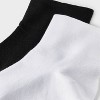 Women's Ultra Smooth Supersoft Fine Gauge Knit 4pk Ankle Socks - Auden™ Black/White 4-10: Non-Binding Cuff, Midweight Fabric - 3 of 3