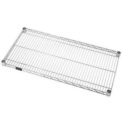 Quantum Storage Systems Wire Shelf, 42"W X 14"D, 600 - 800 Lb. Capacity, 304 Stainless Steel, Nsf