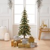 4' Pre-Lit LED Downswept Alpine Balsam Mini Artificial Christmas Tree Warm White Dew Drop Lights - Wondershop™ - image 4 of 4